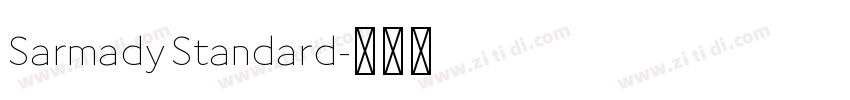 Sarmady Standard字体转换